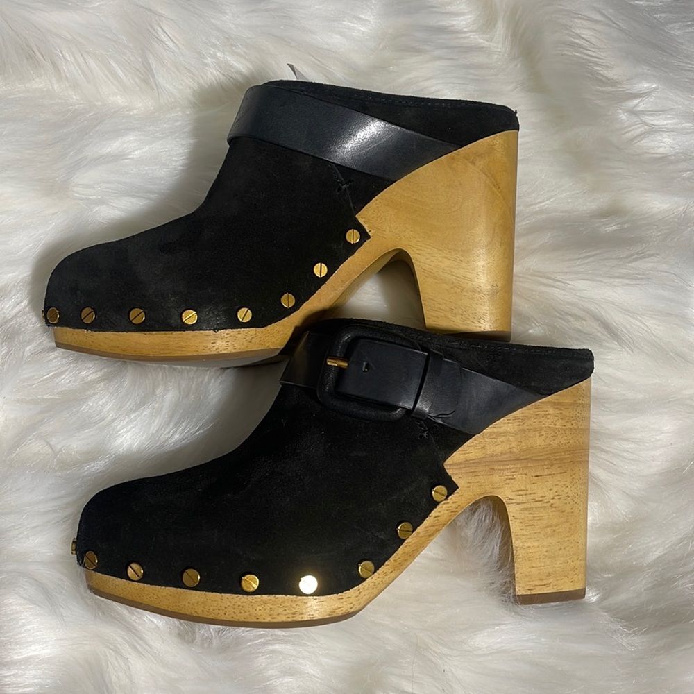 Veronica Beard Dacey Clogs black